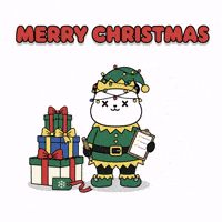 Merry Christmas GIF by Kanpai Pandas