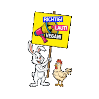 Vegan Justice Sticker by RICHTIG! LAUT! VEGAN!