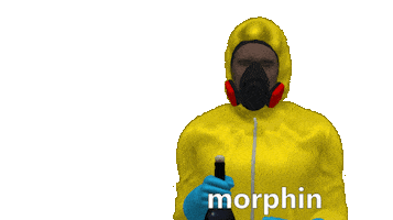 Breaking Bad Drinking Sticker by Morphin