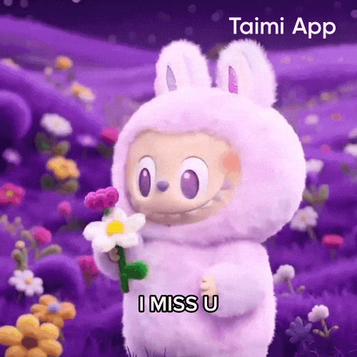 I Miss You Labubu GIF by Taimi