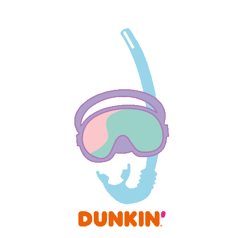 Summer Chill Sticker by Dunkin Coffee