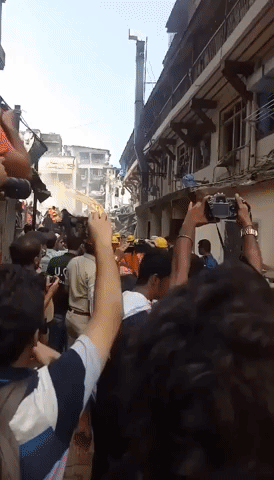Rescue Efforts Underway Following Mumbai Building Collapse