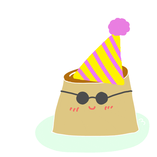 Pudding 誕生日 Sticker