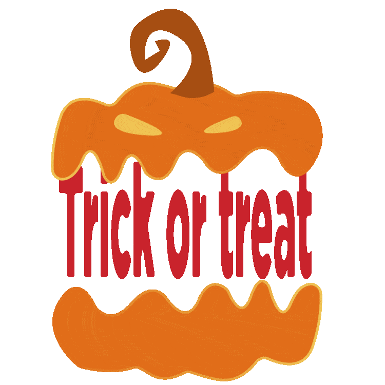 Smash Trick Or Treat Sticker by TCL