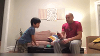 Dad Struggles With Teaching Twin Boys How to Use Walkie Talkies