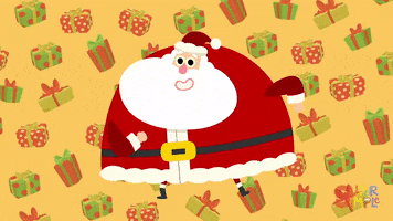 Santa Clause Dance GIF by Super Simple