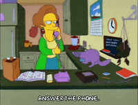 Tired Season 3 GIF by The Simpsons