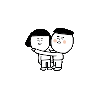 Heart Hug Sticker by 1G
