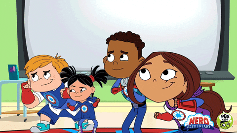 Super Hero Team GIF by PBS KIDS