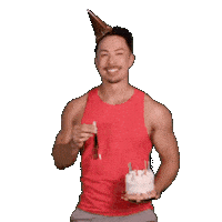 Celebrate Happy Birthday Sticker by Kenta Seki