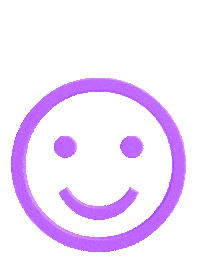 drasdos 3d abstract event smiley Sticker