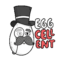 Happy Top Hat Sticker by needumee