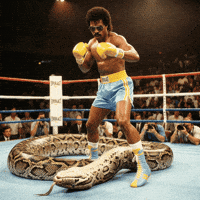 Muhammad Ali Knockout GIF by Jukebox Saints