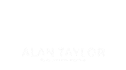 ATRealEstate logo alan alan taylor logo with name Sticker