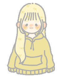 _mizuna_bc_ yellow かわいい blush 可愛い Sticker