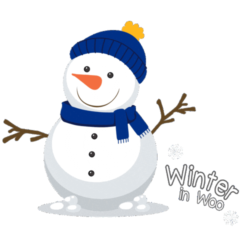 Snow Snowman Sticker by Worcester State University
