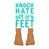 Knock Los Angeles Sticker by LA vs. Hate