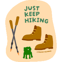 Japan Hiking Sticker by Follow The Frogs