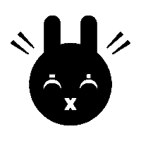 teapoupie happy bunny happy bunny oxo Sticker