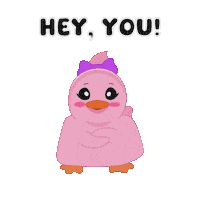 Hey You Hello Sticker by MeetDuckey