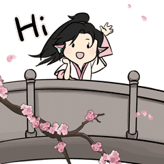 timeprincesses giphyupload hi hola timeprincess Sticker