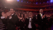 olivier awards clapping GIF by Official London Theatre