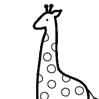 Black And White Illustration Sticker by Schoolgirl Style