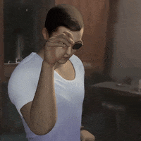 morphin meme sunglasses cooking steak GIF