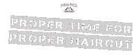 properbarber barbershop proper propercuts properbarber Sticker