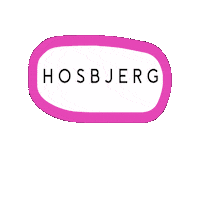 Hosbjerg_ fashion style copenhagen clothing brand Sticker