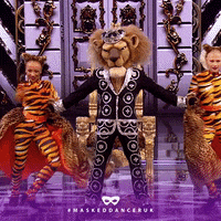 Big Cat Dancing GIF by The Masked Singer UK & The Masked Dancer UK