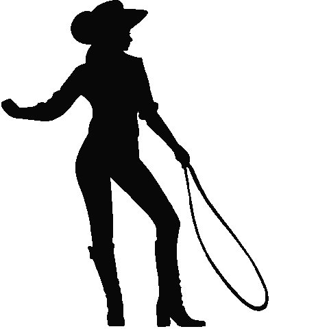 Parmalee cowgirl lasso tennessee trippin paramlee Sticker