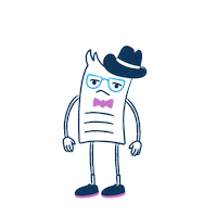 Tired Illustration Sticker by Billingo