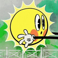 FirbleMan sun thumbs up okay mickey mouse GIF