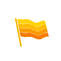 Flag Move Sticker by RAWROW