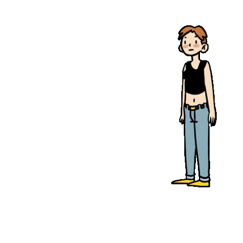 Tired Fall Sticker by max contre-attaque