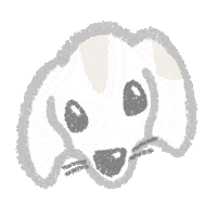 audreykomg dog blink ecwife Sticker