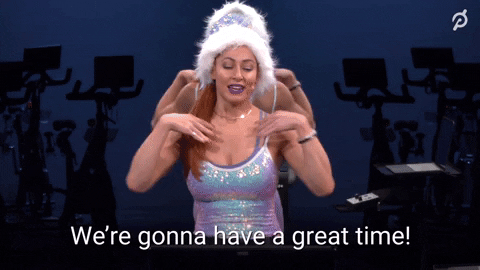 Holiday Jess King GIF by Peloton