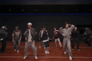 Run Dance Practice GIF