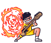Angry Fire Sticker by sorryyouth