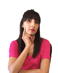 jennrobbins pink waiting im waiting jenn Sticker