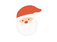 Santa Claus Christmas Sticker