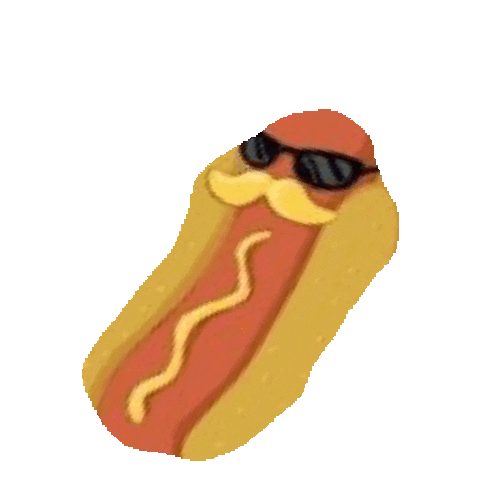 Hot Dog Bbq Sticker by imoji