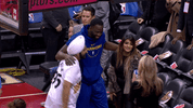 draymond green player-fan interaction GIF by NBA