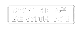 May Star Wars Sticker