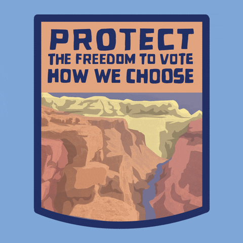 Grand Canyon Vote GIF by Creative Courage