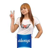 vanessalima Sticker by Always Brasil