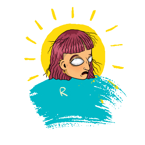 depressedcitizens good morning sun morning nft Sticker