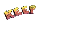 keep in touch Sticker by JD McCrary