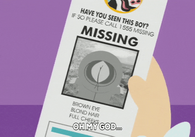 missing kenny mccormick GIF by South Park